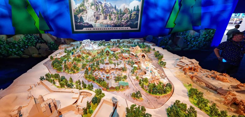 The Mystery Building Next to Haunted Mansion Is a Restroom, and the D23 Model Shows Villains Land Will Not Connect to the Mansion