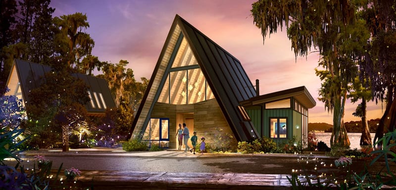 Disney's Lakeshore Lodge Opens July 1, 2027, and the First Look Inside Includes an Encanto Duo Studio and a Fantasia Grand Villa for 12