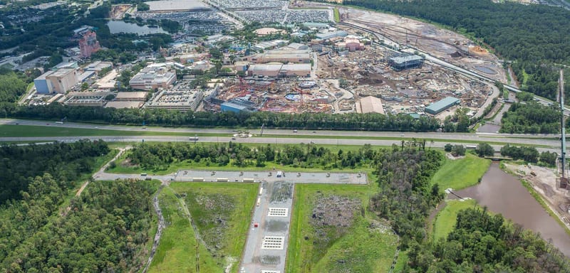 Disney Fired Large Shells Overnight From Hollywood Studios' Long Dormant World Drive Launch Site, and Has Not Said Why