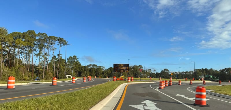 A Construction Sign Is the Only Notice Disney Has Given That the Grand Floridian Gets a New Entrance on September 10