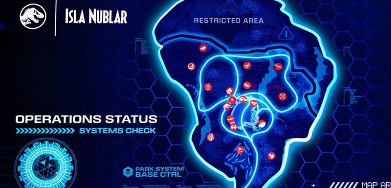 Universal Built the Full Jurassic World Park Map Into Its CityWalk Escape Room, and Some of Its 19 Attractions Were Never in the Movie