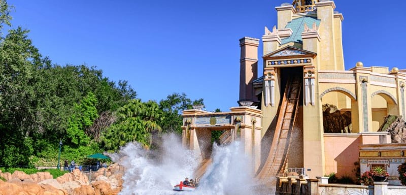 Journey to Atlantis Is Now the Only Ride on SeaWorld Orlando's Rides Page With Posted Hours, and They End Before the Park Does