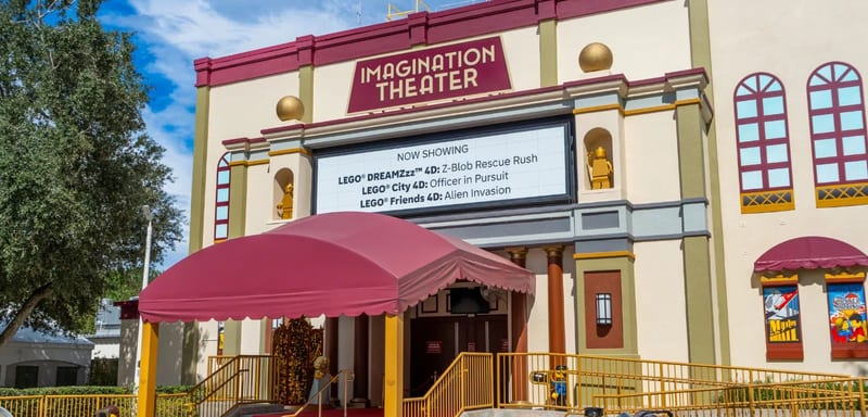 Legoland Florida's Fun Town 4D Theater Is Now the Imagination Theater, and the Rest of the Park's Own Website Has Not Been Told