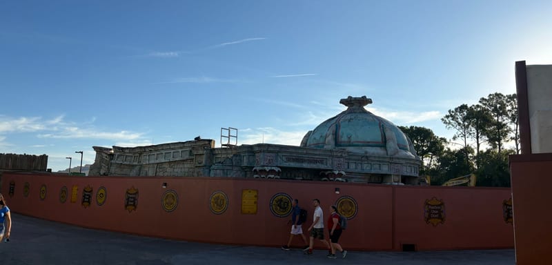 Universal Has Walled Off the Treasures of Poseidon Gift Shop at Islands of Adventure Ahead of Demolition