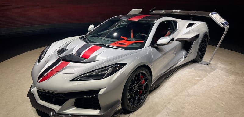 A $221,095 Corvette ZR1 Is Parked at the Exit of Test Track, and Its Window Sticker Scores It 2 Out of 10 on Both EPA Ratings