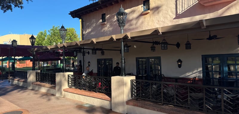 The Brown Derby Lounge Traded Its Umbrellas for a Permanent Roof, and the Patio Is Open Again at Hollywood Studios
