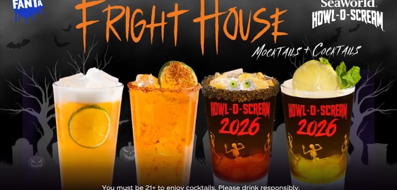 SeaWorld Filled In Its Howl-O-Scream Food Page Three Days Before Opening Night, and Four of the Five New Bars Finally Have Addresses