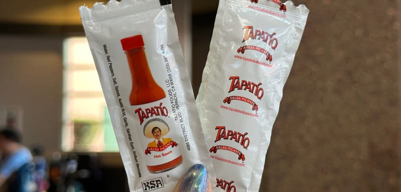 Tabasco Packets Have Been Replaced With Tapatio at Walt Disney World's ABC Commissary, and New Heinz Dispensers Have Landed There Too