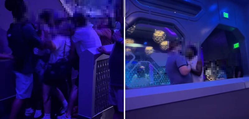 A Fight Broke Out in the Guardians of the Galaxy: Cosmic Rewind Queue at EPCOT on Saturday, and a TikTok Video Shows It Turning Physical