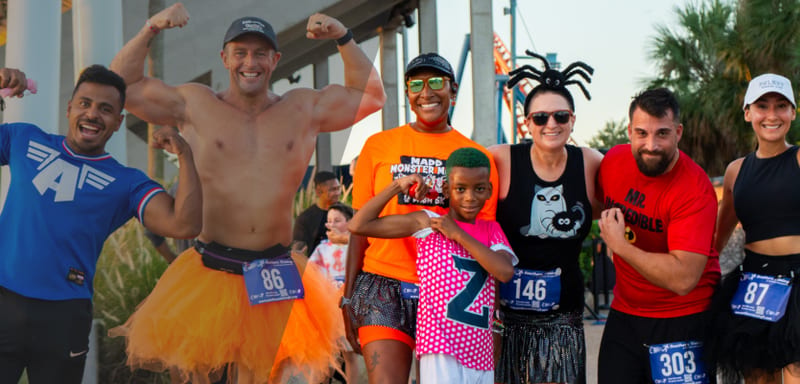 Sunday Morning You Can Run Through SeaWorld Orlando Before It Opens, Past the Manatees and Dolphin Cove, for the MADD Monster Mash & Dash