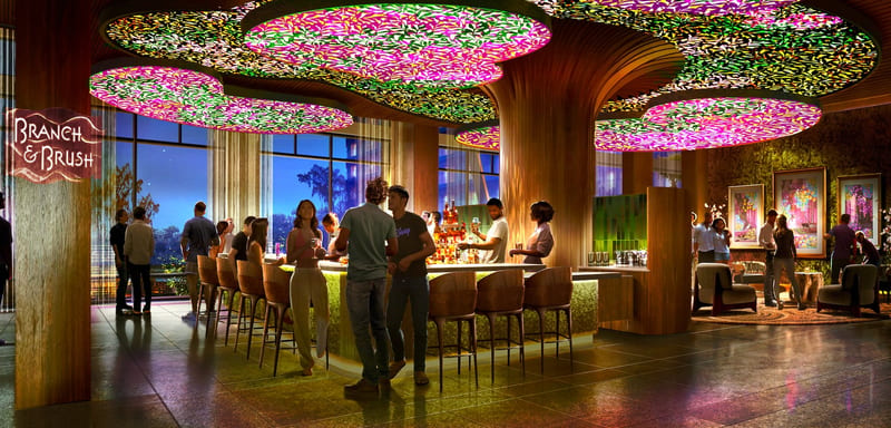 Disney's Lakeshore Lodge Names Branch & Brush, a Lobby Cocktail Lounge and Its Fifth Food and Drink Space Open to All Guests