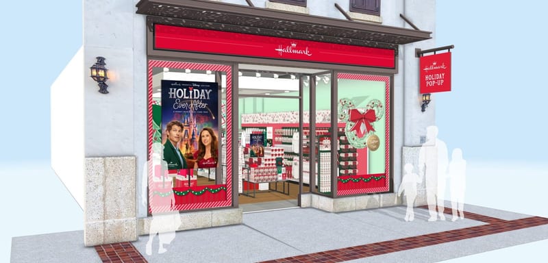 Disney Springs' Hallmark Holiday Pop-Up Opens Wednesday, October 7, Selling Merch From Disney World's First Hallmark Movie