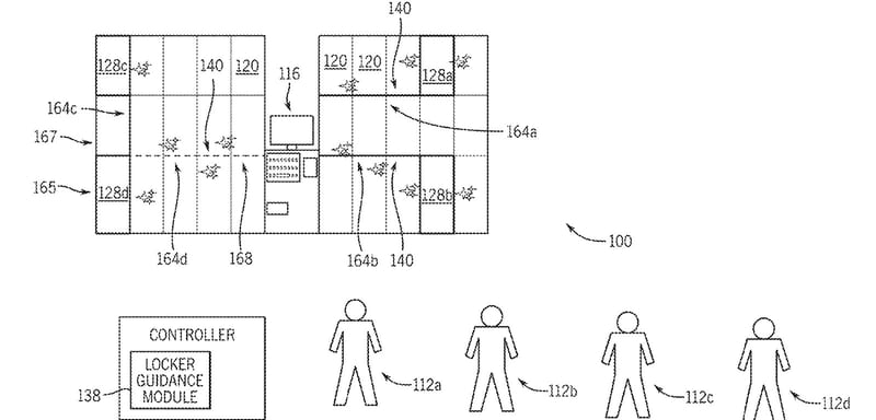 Universal Patent Filing Would Light a Path Straight to Your Ride Locker, With Separate Colors So Guests Do Not Collide