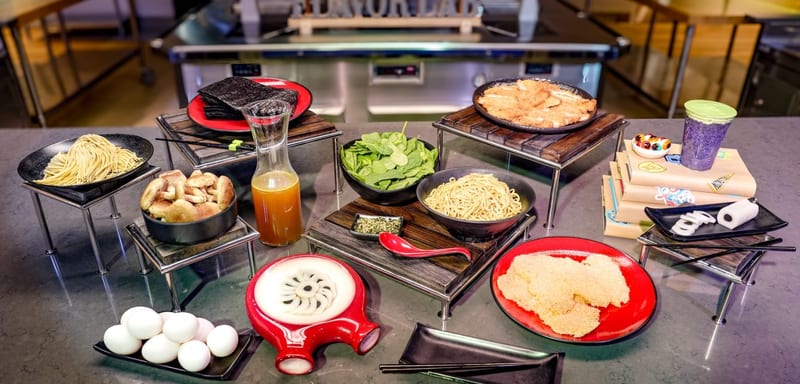Disney Is Exploring Tonkotsu Ramen With Eyeball Fishcake for Harryhausen's, and Blort Is Coming to Archie's in Monstropolis