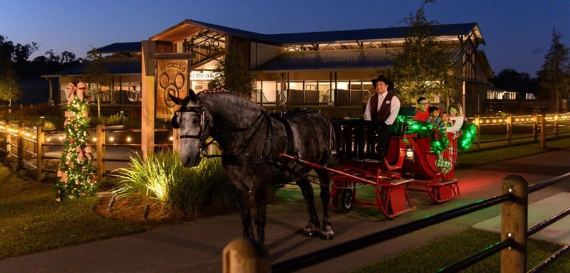 Fort Wilderness Holiday Sleigh Rides Return December 1 to 30 at $80 for 25 Minutes, and Booking Is Open Now