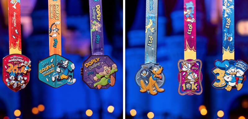 The 2027 Walt Disney World Half Marathon Medal Is a '30' Wearing Donald's Hat, and It Opens to Reveal Daisy