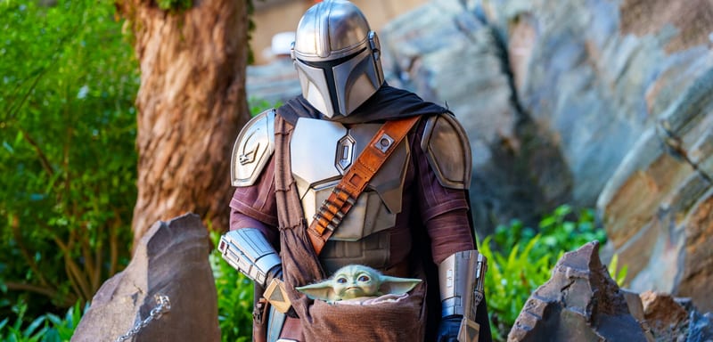 The Mandalorian and Grogu Get a Set Meet-and-Greet Spot Beside the Millennium Falcon, and Chewbacca Moves to Their Old One