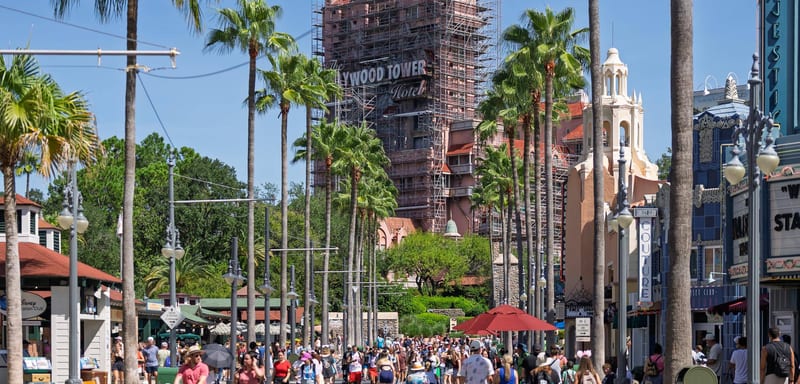 Tower of Terror's Voice of Rod Serling Visits Imagineering and Says 'Could Be' to New Disney Work, as a Lightning Scar Appears on the Hotel