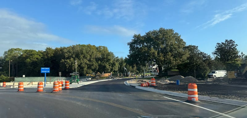 The Grand Floridian Entrance Detour Is Over: The Resort's Direct Entrance Reopened Monday Off the Southern Roundabout