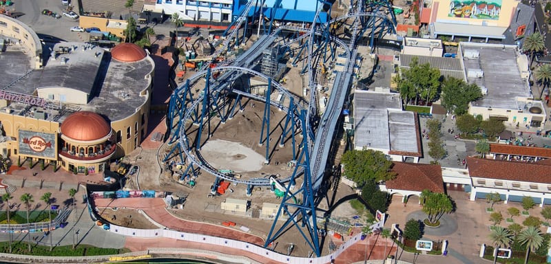 Hollywood Drift's Spike Switch Track Is Now Moving, and a Photographer Heard Its Air Hiss From the Horror Nights Walkway