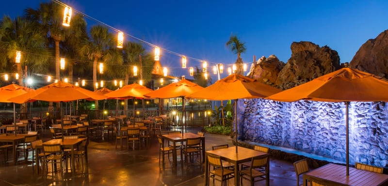 Trader Sam's Tiki Terrace Now Closed Through Mid-December, Disney's Third Reopening Target for the Polynesian Patio