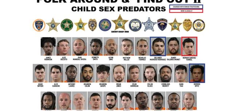 Sheriff Says 17 Theme Park Workers, 13 From Disney and 4 From Universal, Were Among 281 Arrested in Polk County Sting