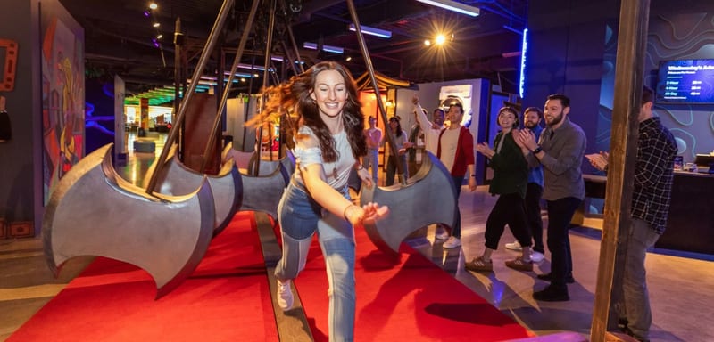 Level99 Locks In a Summer 2026 Opening at Disney Springs West Side: 45,000 Square Feet, 63 Mini-Games, and a Two-Story Neon Bar (Plus 150 Jobs Are Hiring Now)