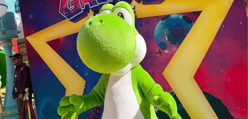 Yoshi Has Arrived at Epic Universe!