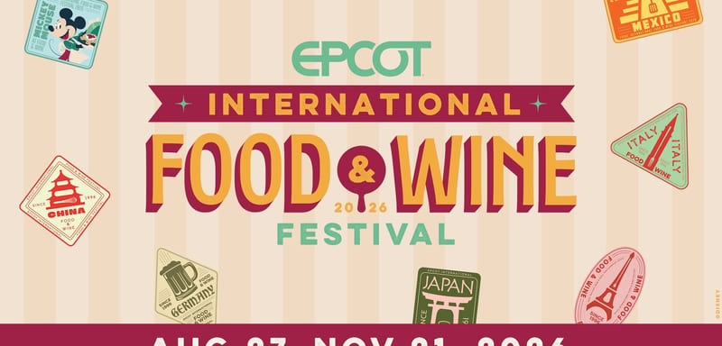 EPCOT International Food and Wine Festival 2026: Dates Locked at Aug 27 to Nov 21, with Bushberry Shrimp, Galactic Dumplings, and a Boozy Cherry Torte on the Debut List