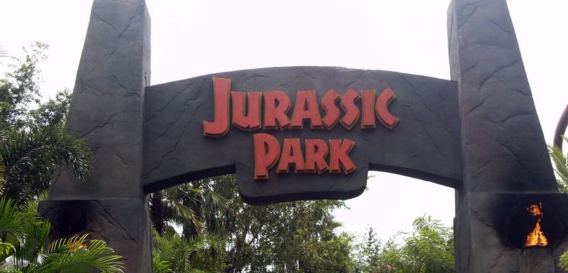 Aerial Photos Reveal New Track and Boats at Jurassic Park River Adventure as $14.8M Refurb Progresses