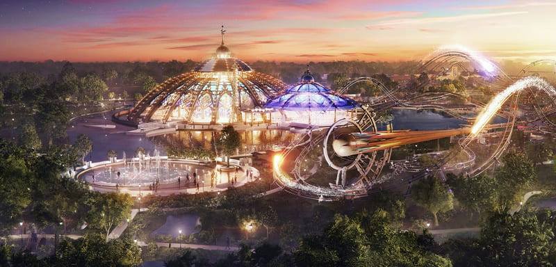Epic Universe's First Nighttime Spectacular Takes Shape - The Clues Are Adding Up