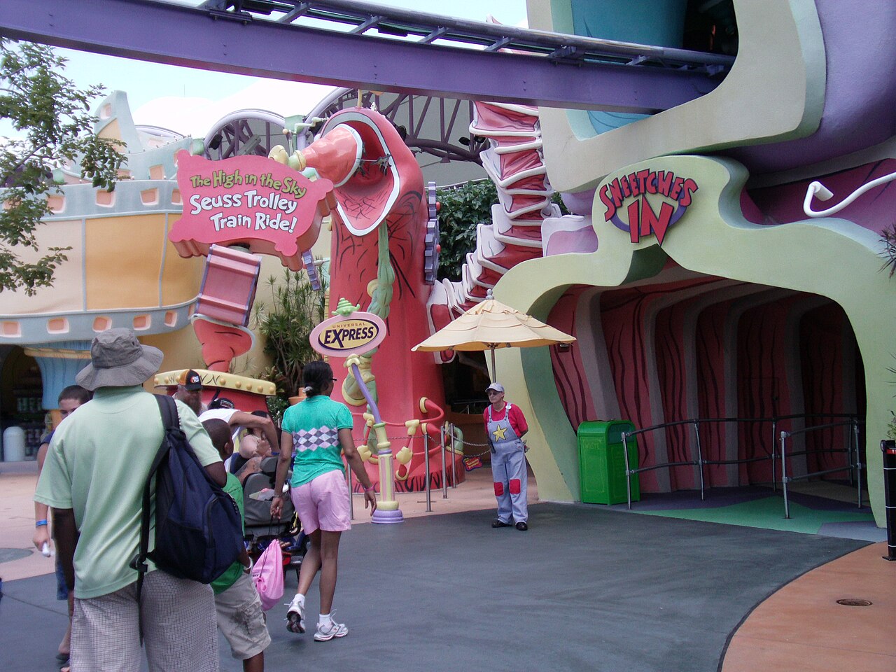 The High in the Sky Seuss Trolley Train Ride