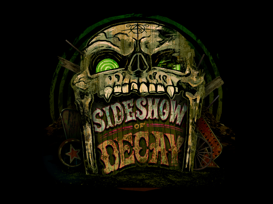 Key art for the Sideshow of Decay scare zone