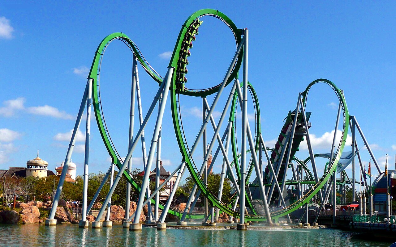 The Incredible Hulk Coaster