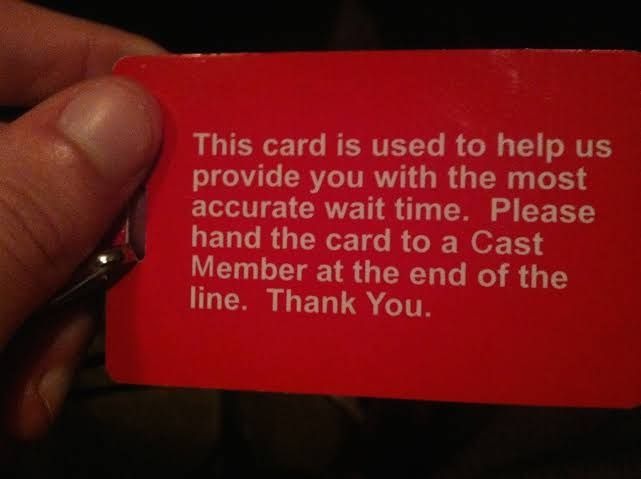 Disney Retires FLIK, the Red Plastic Wait-Time Cards That Measured Queues at the Parks for 27 Years