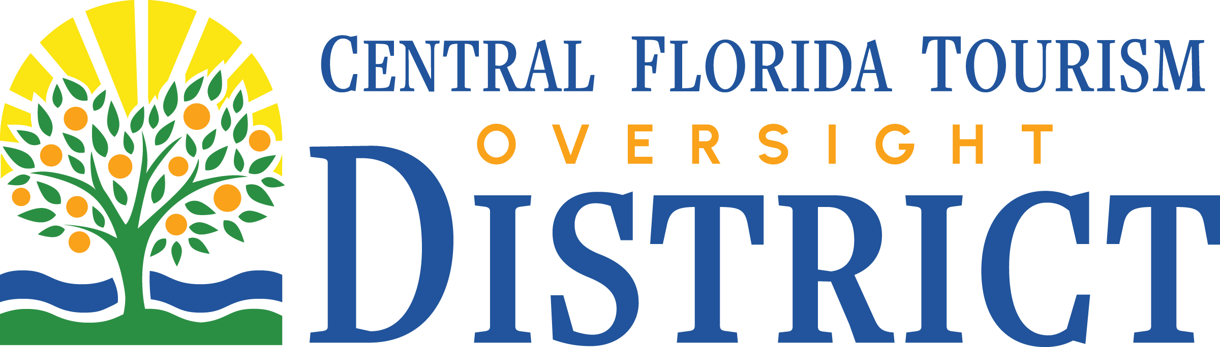 Central Florida Tourism Oversight District logo, in use since 2023
