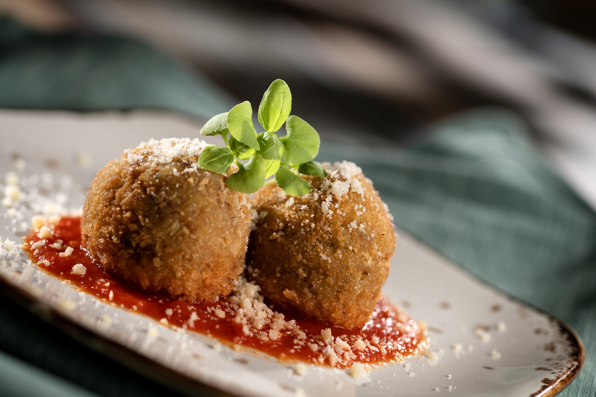 Arancini at Primavera Kitchen