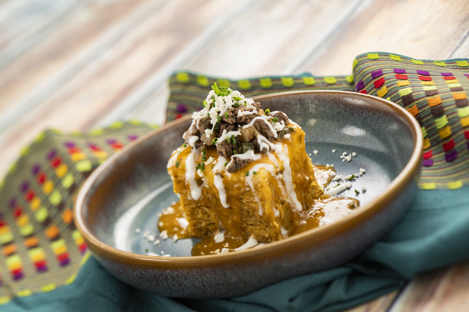 Chilaquiles con Carne