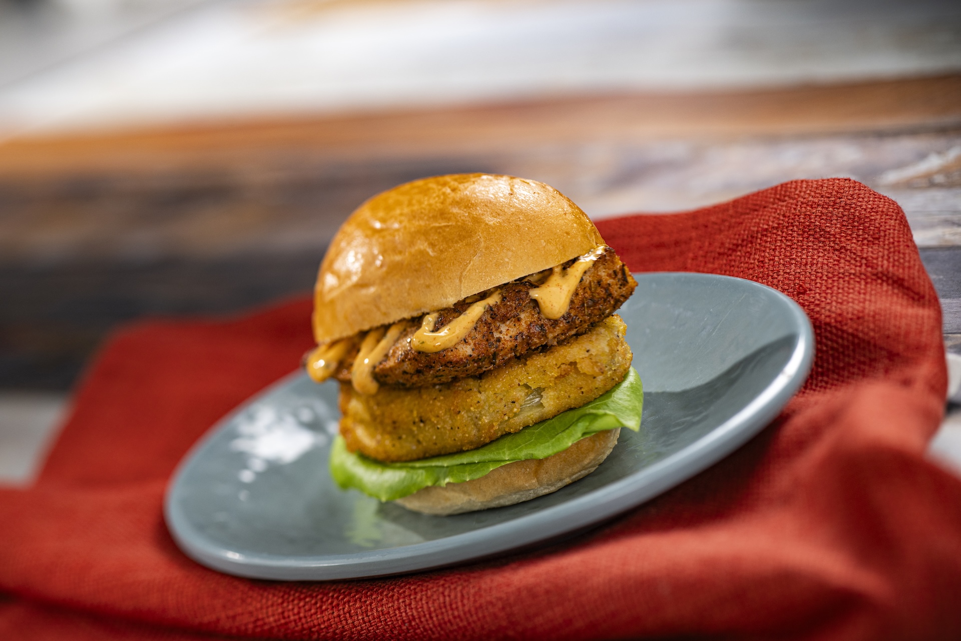 Blackened Fish Slider at Florida Fresh