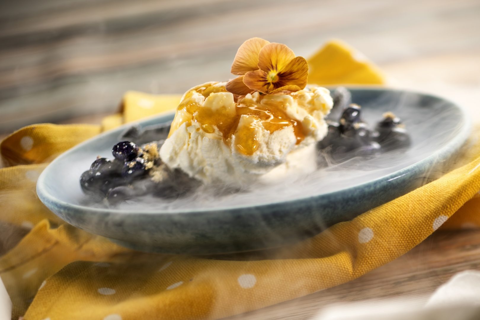 Liquid Nitrogen Cheesecake
