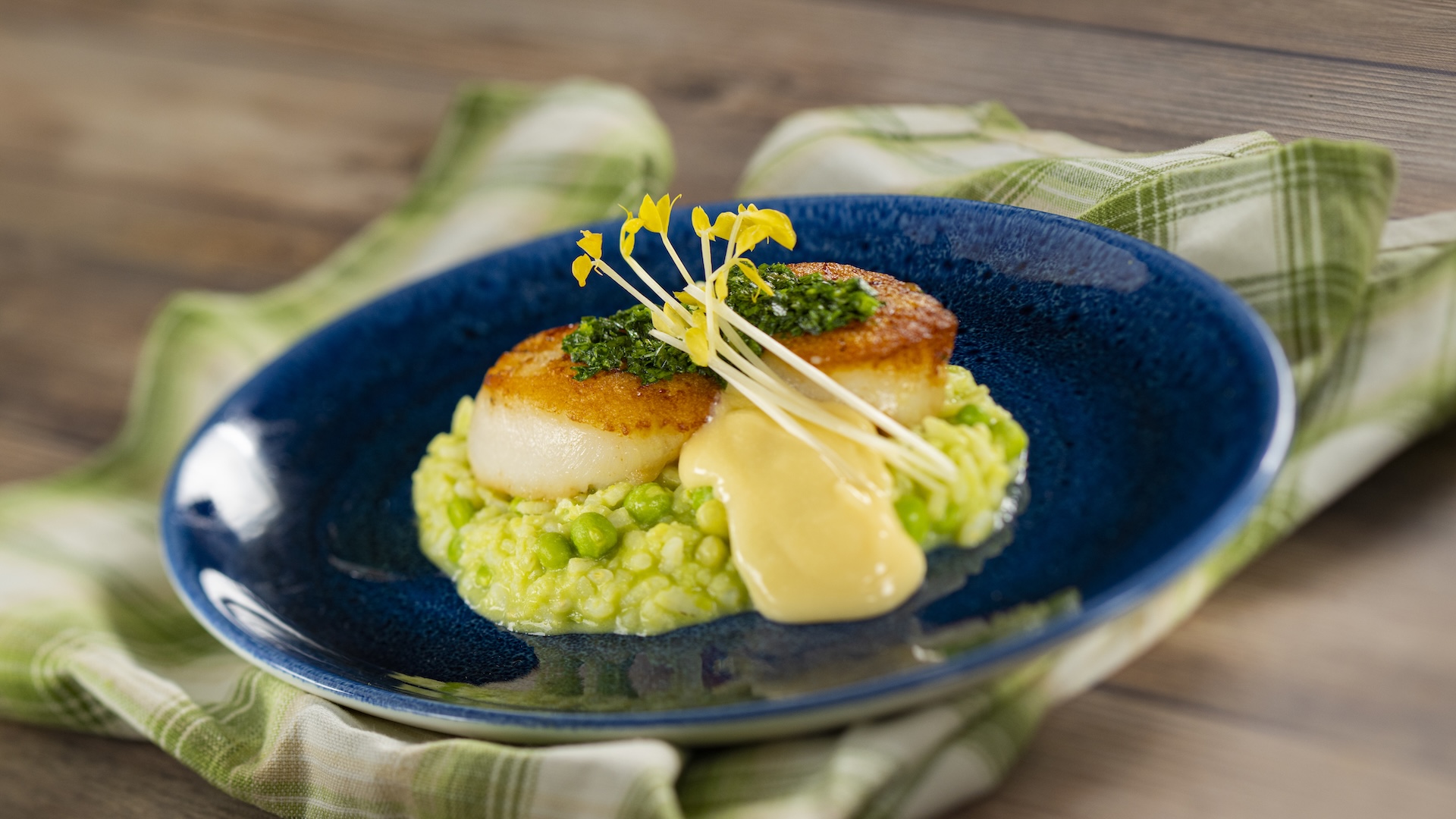 Scallop Risotto at EPCOT Farmers Feast