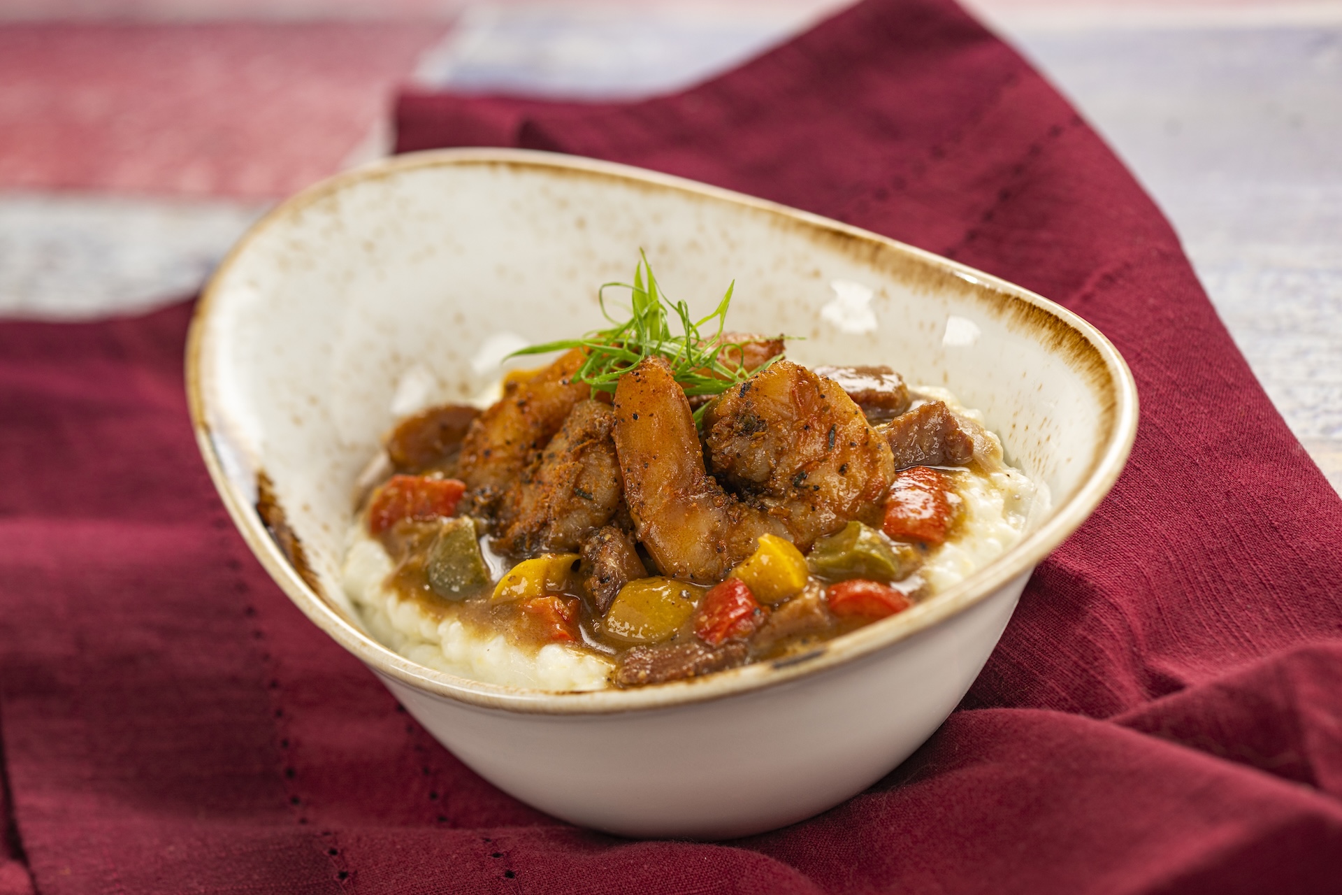 Shrimp and Grits at BRUNCHCOT