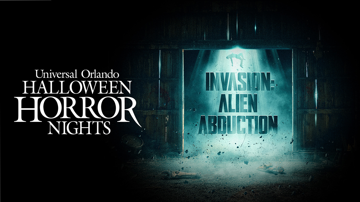 INVASION Alien Abduction key art for Halloween Horror Nights 35