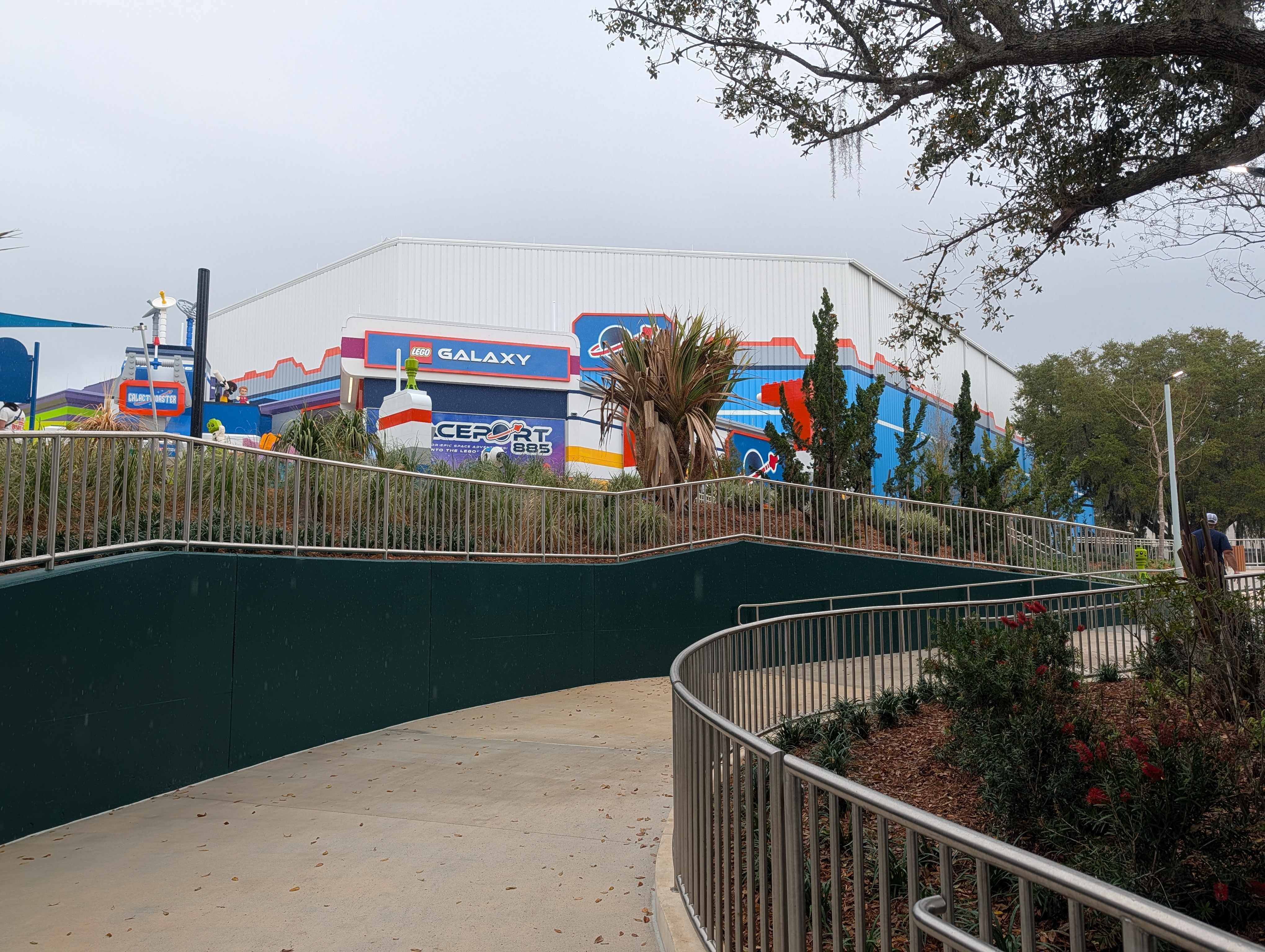 The Galacticoaster ride at LEGOLAND Florida