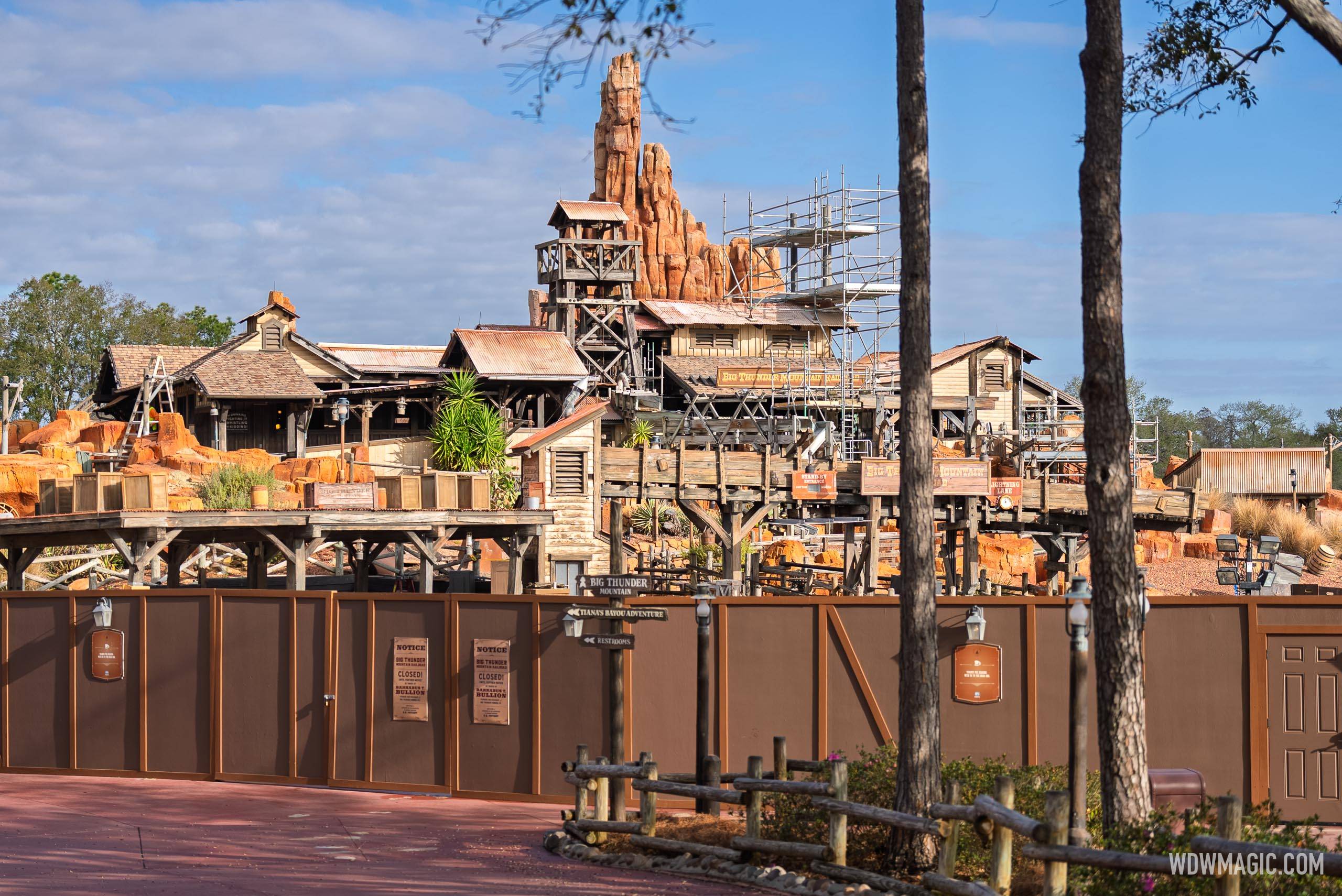 Big Thunder Mountain Railroad Getting New Signage as Part of Its Major Refurbishment