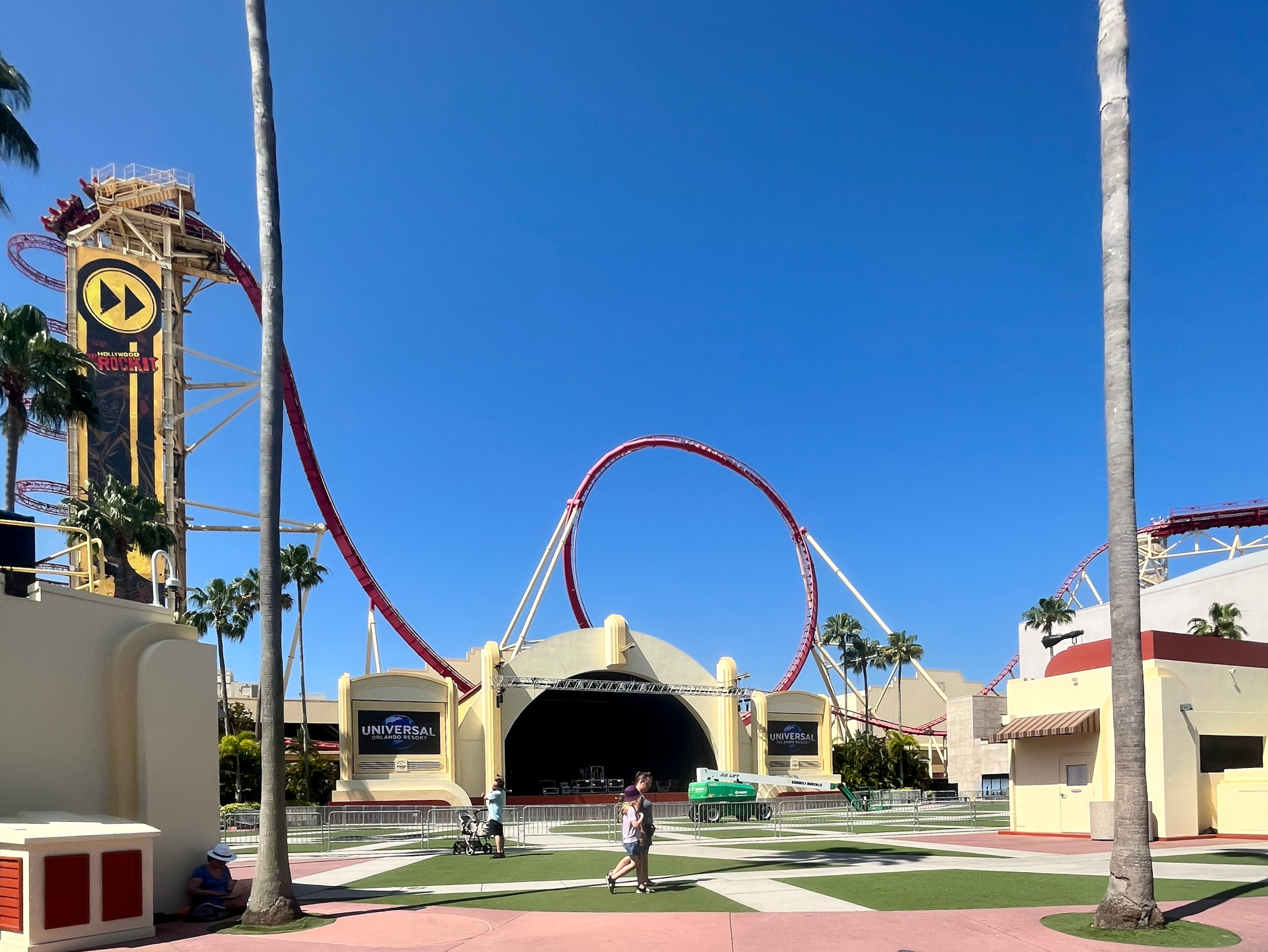 Buildings Rise at Universal Studios Florida as Fast & Furious: Hollywood Drift Takes Shape