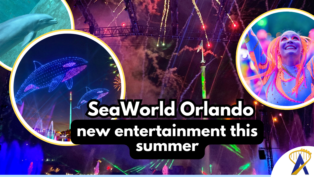 Park President Jon Peterson Goes on the Record for SeaWorld Orlando's Electric Ocean 2026: Three Nighttime Animal Shows Join "Hydro Surge" Cirque and "Club SeaGlow" DJ Party