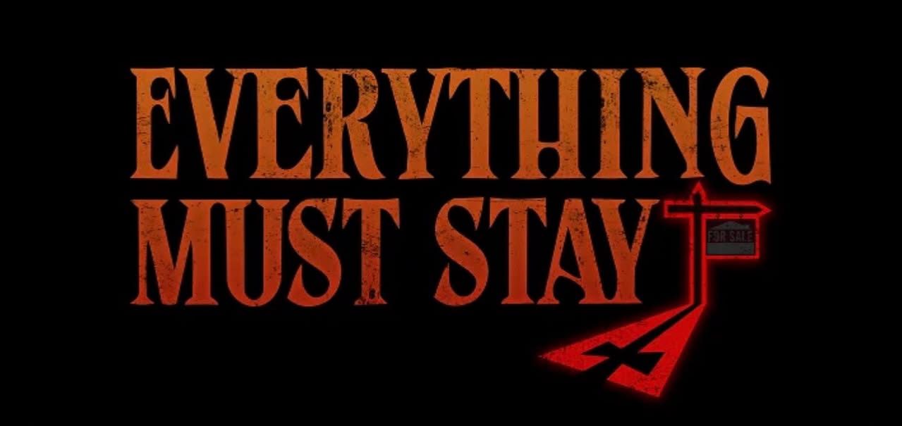 Everything Must Stay haunted house key art at SeaWorld Orlando