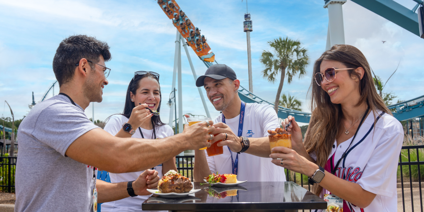 SeaWorld Orlando Fires Up Red, White & BBQ for America's 250th, Debuting July 4