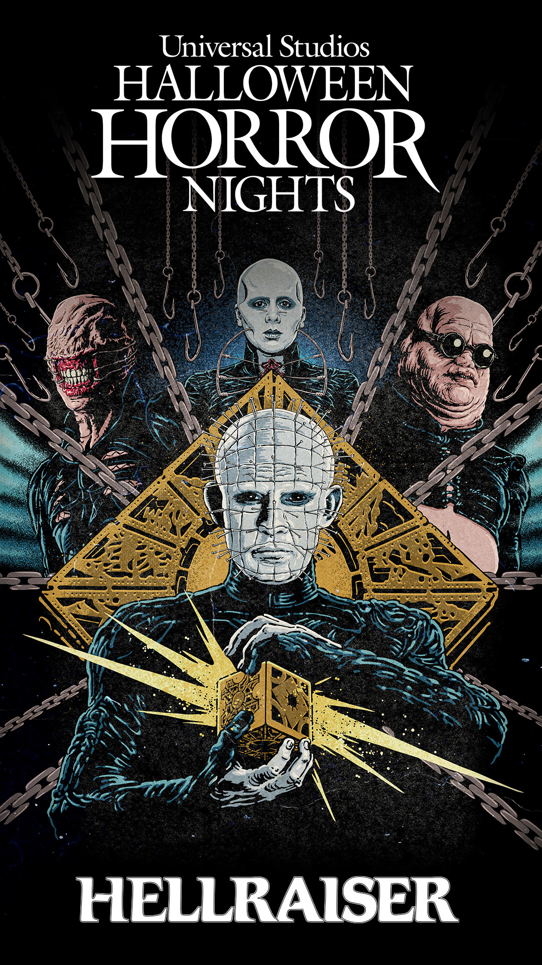 Universal Brings a Hellraiser Haunted House to Halloween Horror Nights 35 with Doug Bradley Back as Pinhead